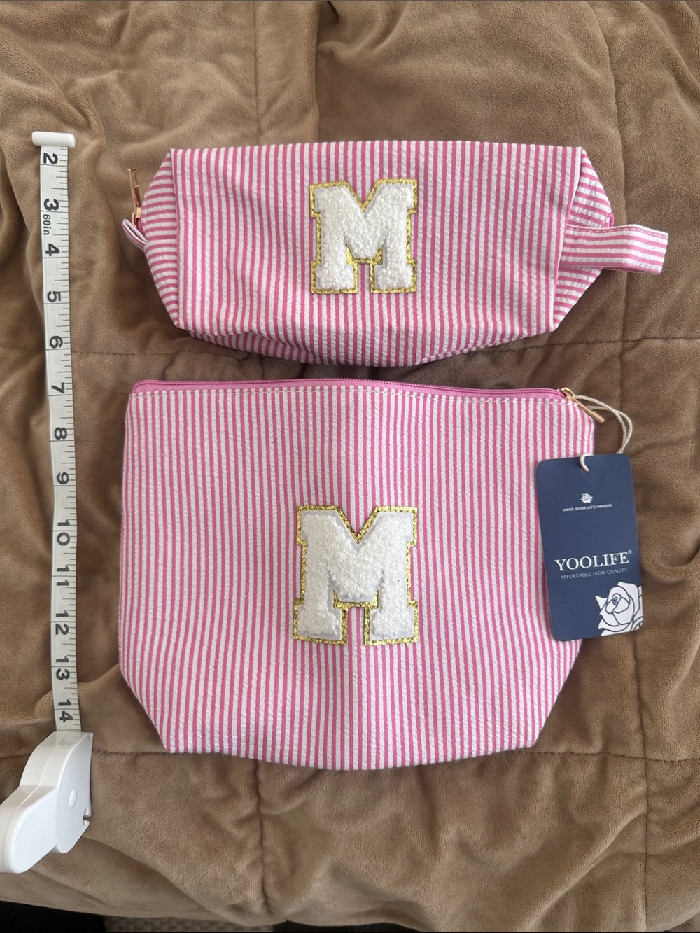 Travel makeup / cosmetic / toiletries bags